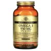 Solgar, Omega-3 Triple, Омега-3 тройной концентрации, 950 мг, 100 капсул