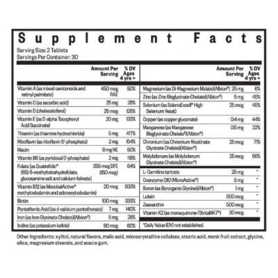 Seeking Health, Multivitamin Kids, жевательные мультивитамины для детей, 60 таблеток