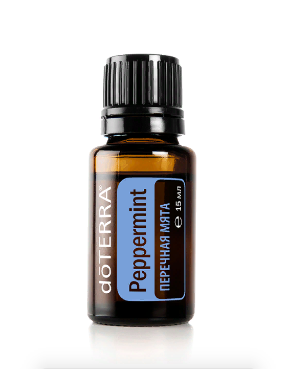 doTERRA, Эфирное масло Мята перечная, Peppermint, 15 мл