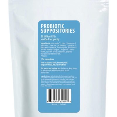 Pur03, Probiotic Suppositories, Пробиотические суппозитории, 20 штук