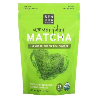 Sencha Naturals, Everyday Matcha, японский зеленый чай матча в порошке, 113 г