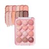 COLORGRAM, Pin Point, Палитра теней для век, 01 Персик/Коралл, 9,9 г