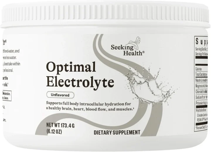 Seeking Health, Optimal Electrolyte, электролиты, без вкуса, 173,4 г